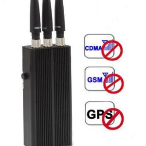 3 bands portable jammersignal gps 3g umts jammers (1)