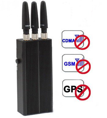 3 bands portable jammersignal gps 3g umts jammers (1)